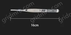 Stainless steel tweezers Straight round head (304 models) 16cm