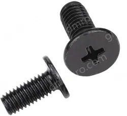 Carbon steel thin head screws M6*20*12