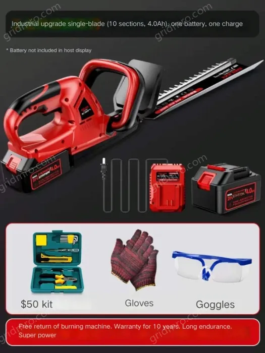 Industrial upgrade single-edged 10-cell 4.0Ah one battery and one charge