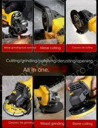 Decoration 760W rear switch stone cutting and grinding