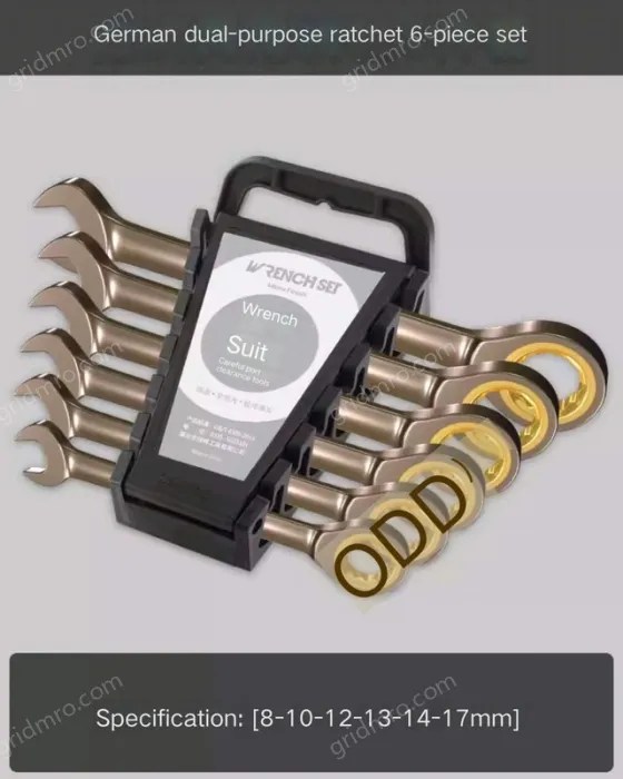 6 pcs of plastic frame ratchet (8-17)