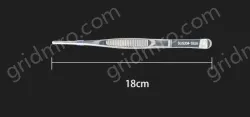 Stainless steel tweezers Straight round head (304 models) 18cm