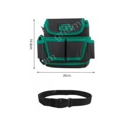 Multi-slip belt bag with lid (thickened anti-abrasion belt)