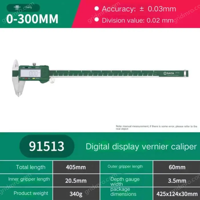 Digital caliper 0-300mm 91513