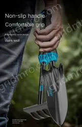 (Soil shovel + hole shovel + five-tooth harrow)