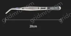 Stainless steel tweezers Curved round head (304 models) 20cm