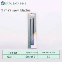 93411/3 Piece Mini Saw Blade 6"