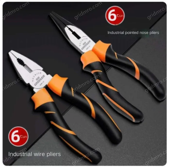6-inch industrial-grade two-piece set (wire cutter + needle-nose pliers) save 3 yuan