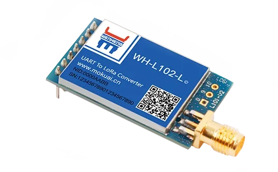 Pin type, low frequency half duplex LoRa module