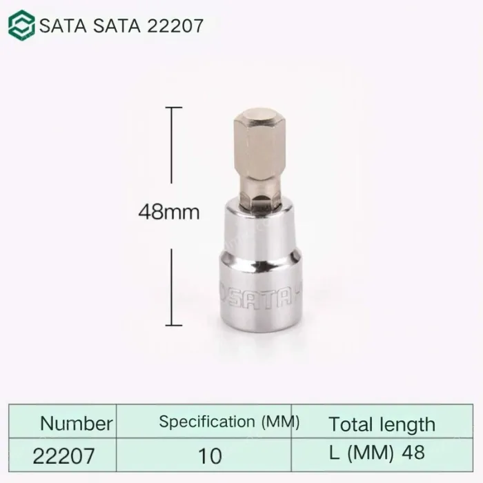 CALC 10mm with a total length of 48mm-22207