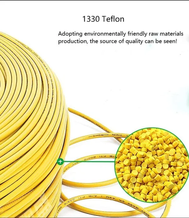 Teflon Wire Cable 16AWG Brown 20 cores