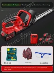 Brushless high-efficiency single-edged 10-cell 5.0Ah two batteries and one charger