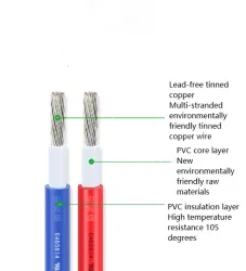 Transformer Cable 24AWG Black
